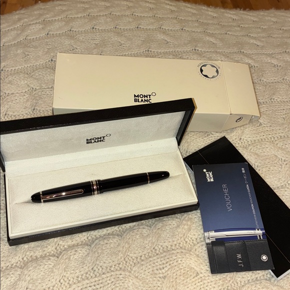 MONTBLANC PLATINUM-COATED BALLPOINT PEN